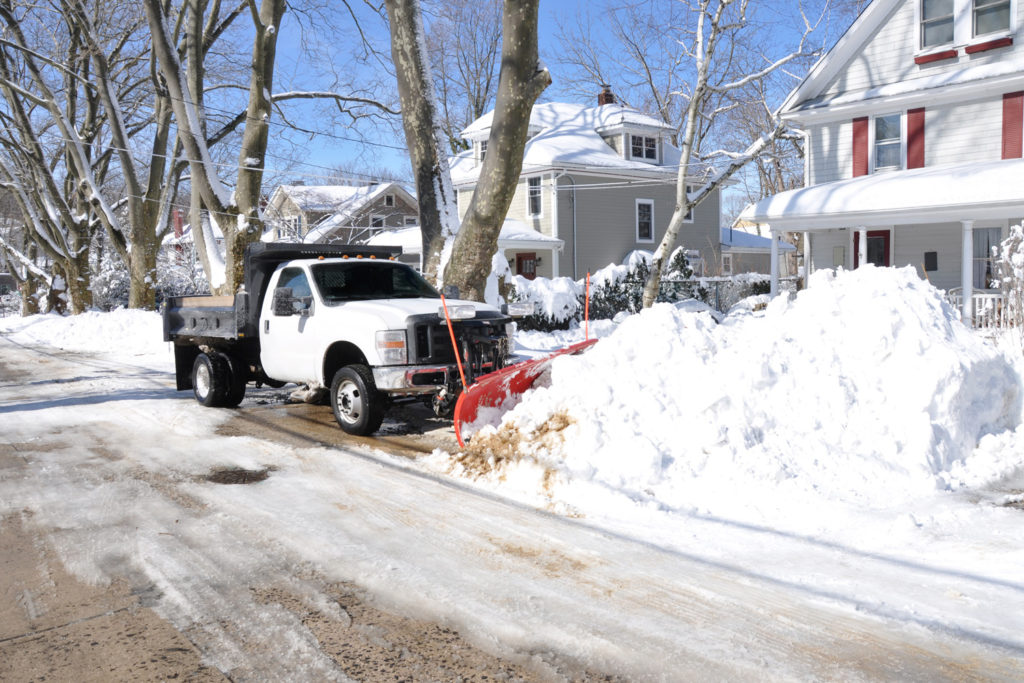 SNOWPLOWING
