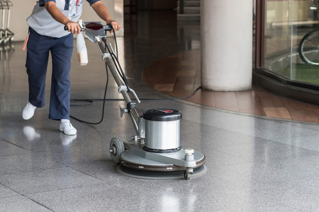 FLOOR WAXING